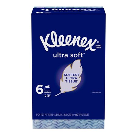 Kleenex Ultra Soft 110 ct Facial Tissue 51759